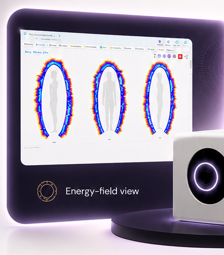 Example Bio-Well energy-field view